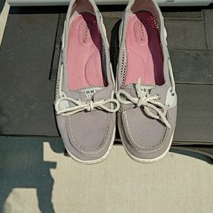 Sperry top sider canvas and net shoes size 9